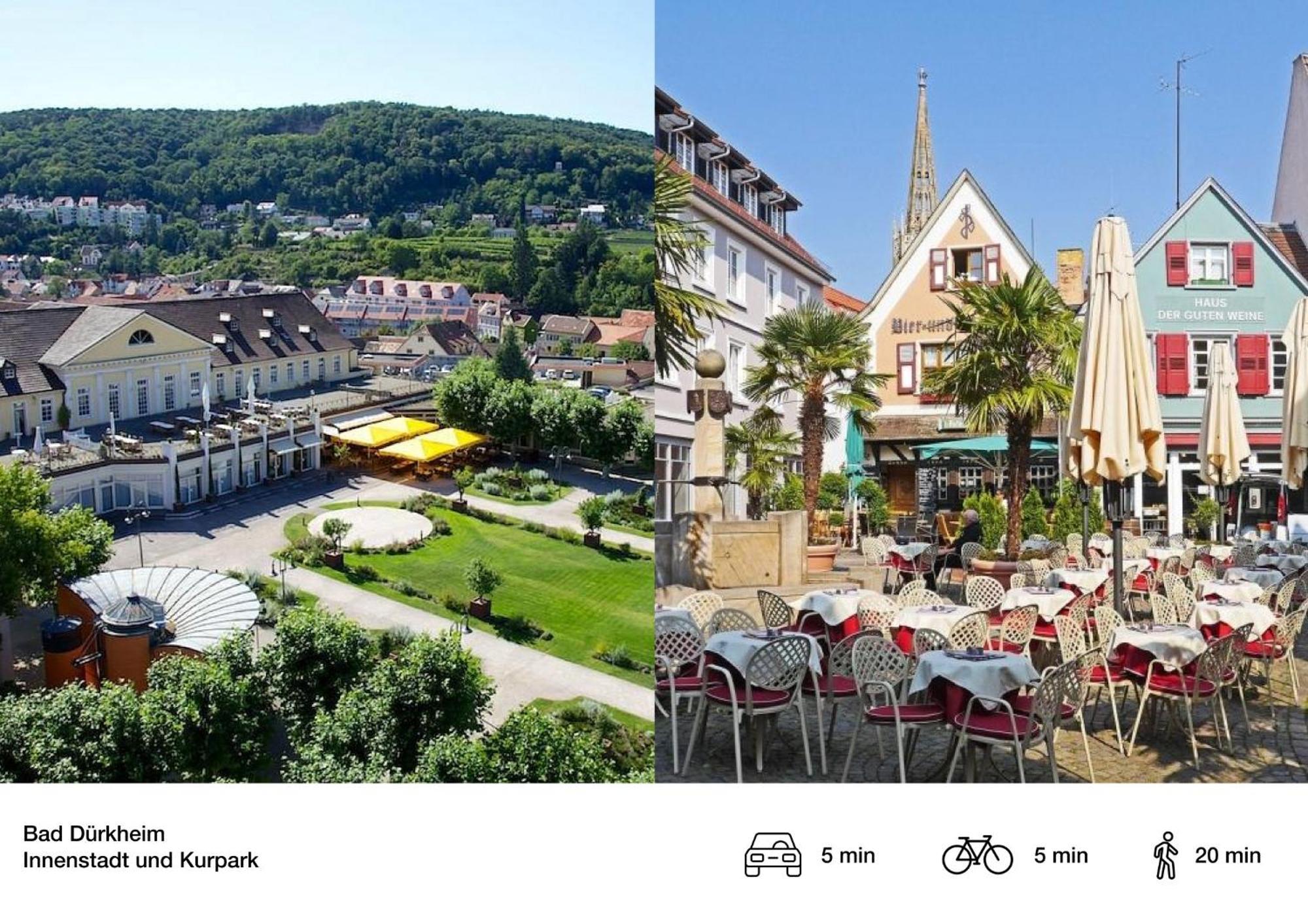 Privates Ferienhaus Mit Pool & Whirlpool Zentral In Bad Dürkheim Eksteriør billede