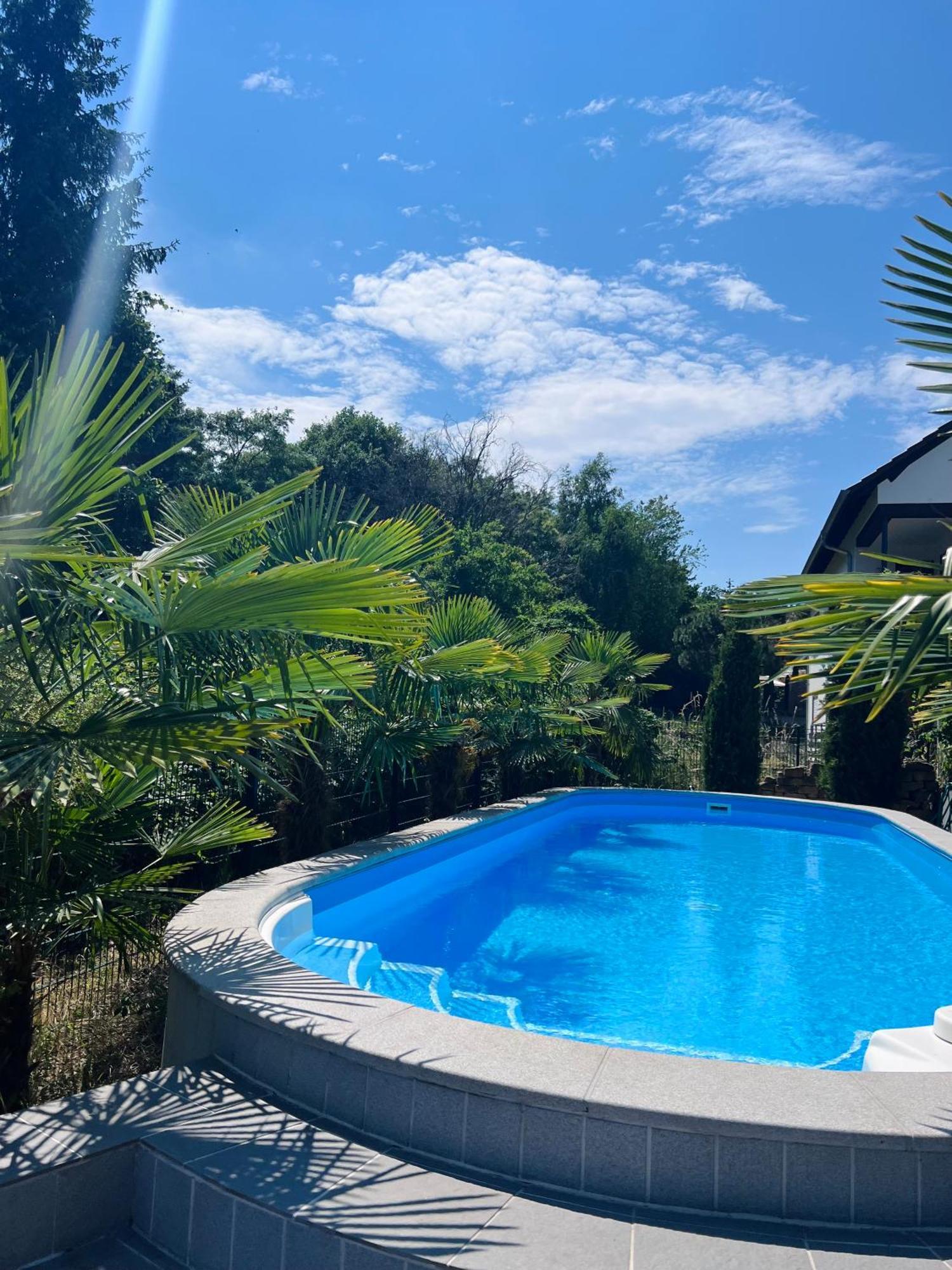 Privates Ferienhaus Mit Pool & Whirlpool Zentral In Bad Dürkheim Eksteriør billede